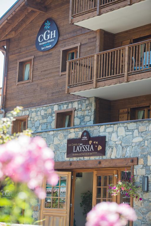 Cgh Residence Boutique Les Chalets De Layssia Samoëns Zewnętrze zdjęcie