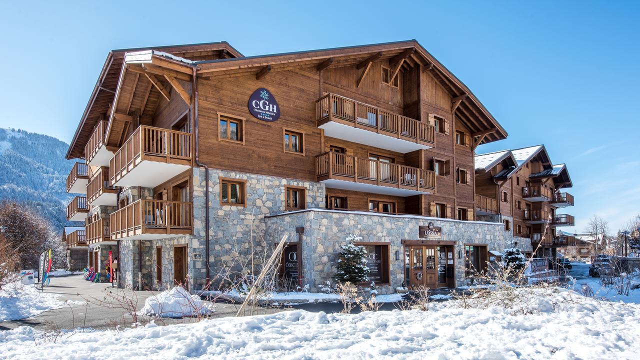 Cgh Residence Boutique Les Chalets De Layssia Samoëns Zewnętrze zdjęcie